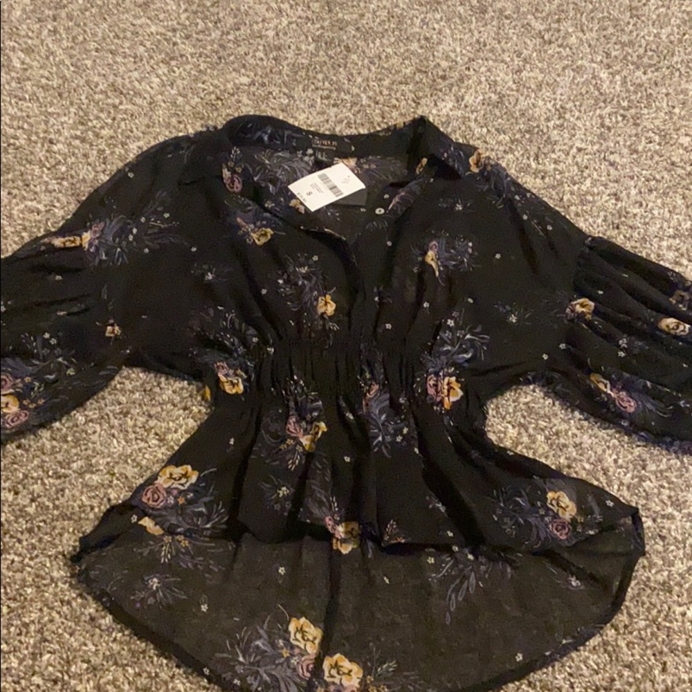 Forever 21 Floral Blouse